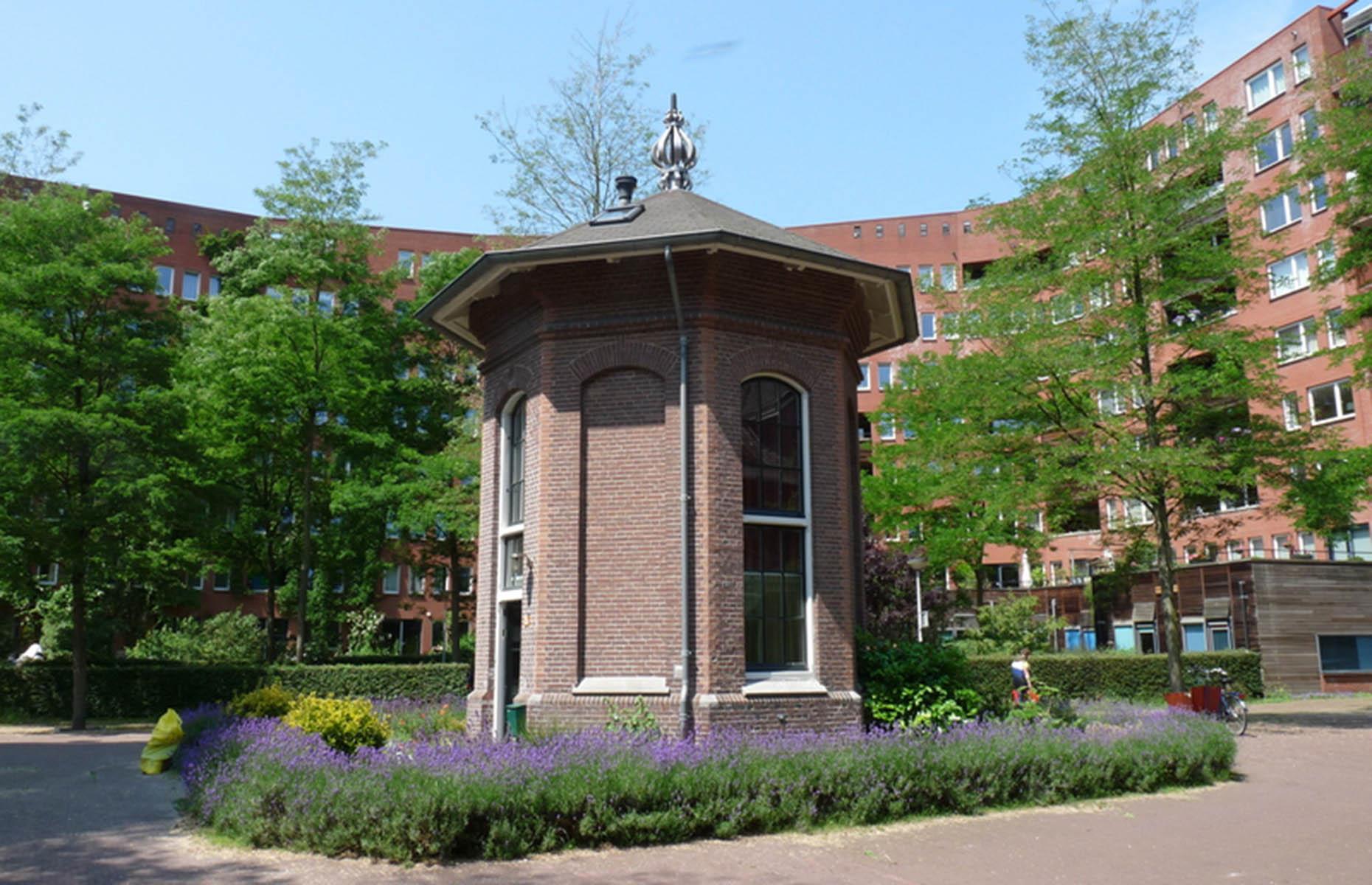 Geheimnisvolle Turmwohnung (Amsterdam, Niederlande)